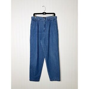 Lee Casuals Vintage Style Denim Jeans Women's Size 14 M High Waist Tapered Leg